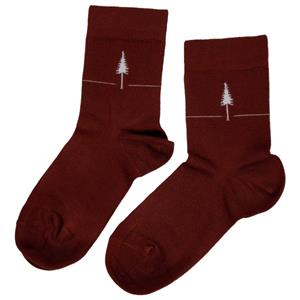 NIKIN  Treesocks Standard Single - Multifunctionele sokken, bordeaux