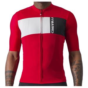 Castelli  Prologo 7 Jersey - Fietsshirt, rood