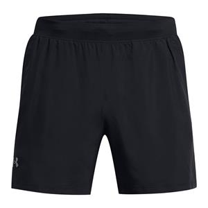UNDER ARMOUR Launch Shorts Herren 001 - black/black/reflective