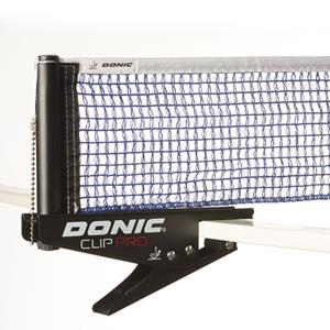 Donic Tafeltennisnet Clip Pro, Zwart-blauw