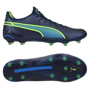 PUMA King Ultimate FG/AG Gear Up - Persian Blue/Groen/Blauw Dames