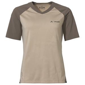 Vaude  Women's Moab Pro Shirt - Fietsshirt, beige