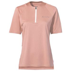 Vaude  Women's Tremalzo Q-Zip Shirt - Fietsshirt, roze