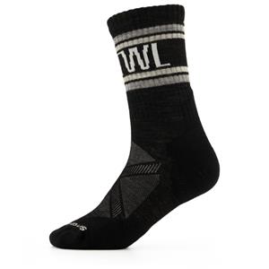 SmartWool  Athletic Retro Stripe Crew - Multifunctionele sokken, zwart