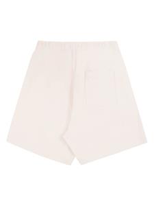 Sporty & Rich Prince Health cotton track shorts - Beige