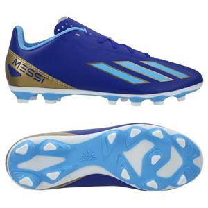 Adidas X Crazyfast Messi Club FxG Spark Gen10s - Blauw/Blue Burst/Wit Kids