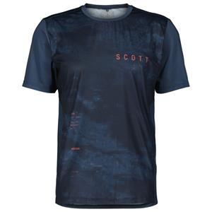 Scott  Trail Vertic S/S - Fietsshirt, blauw