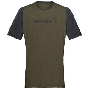 Norrøna  Fjørå Equaliser Lightweight T-Shirt - Fietsshirt, bruin