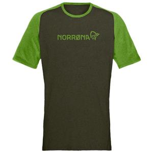 Norrøna  Fjørå Equaliser Lightweight T-Shirt - Fietsshirt, olijfgroen