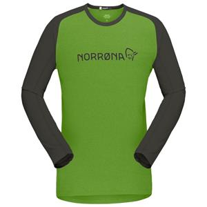 Norrøna  Fjørå Equaliser Lightweight Long Sleeve - Fietsshirt, groen