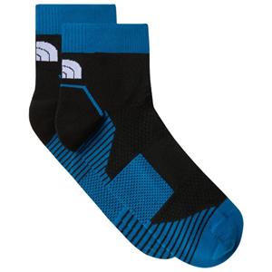 The North Face  Trail Run Quarter Socks - Hardloopsokken, blauw/zwart