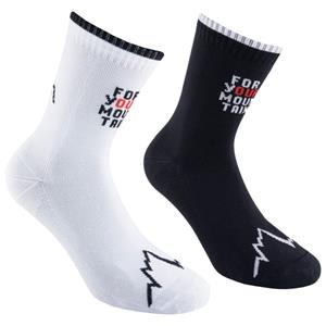 La sportiva  For Your Mountain Socks - Hardloopsokken, wit