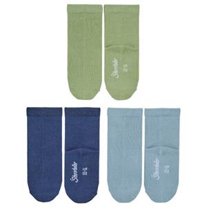 Sterntaler  Kid's Söckchen 3-Pack Uni - Multifunctionele sokken, blauw