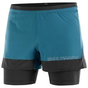 Salomon  Cross 2in1 Shorts - Hardloopshort, turkoois