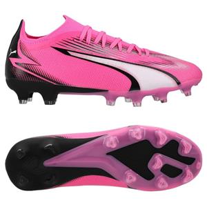 PUMA Ultra Match FG/AG Phenomenal - Poison Pink/Wit/Zwart Dames