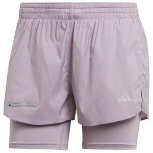 Adidas  Women's Ultimate 2In1 Shorts - Hardloopshort, purper