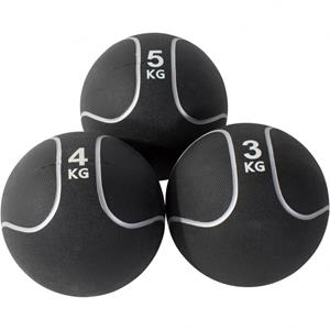 Gorilla Sports Medicine ball set 12 kg zwart