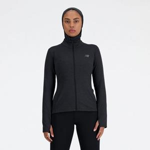 New Balance - Women's Space Dye Jacket - Trainingsjack, zwart