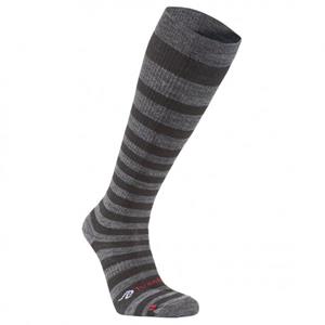 Ivanhoe of Sweden  Wool Sock Compression Stripe, grijs