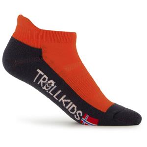Trollkids  Kids Hiking Low Cut Socks II - Multifunctionele sokken, rood