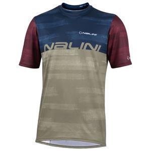 Nalini  New MTB Shirt - Fietsshirt, olijfgroen