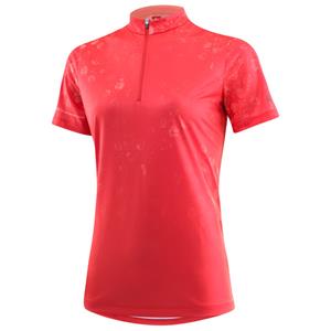 Löffler  Women's Bike Shirt Half Zip Senna - Fietsshirt, rood