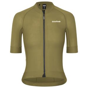 GripGrab  Women's Endurance S/S Jersey - Fietsshirt, olijfgroen