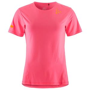 Craft  Women's Pro Hypervent Tee 2 - Hardloopshirt, roze