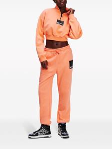 Karl Lagerfeld Jeans Trainingsbroek met logoprint - Oranje