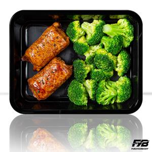 Fuelyourbody Kant en klare maaltijden - Afvallen - Kip - Kipvink - Broccoli (met kruiden) - 