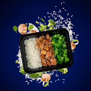 Fuelyourbody Kant en klare maaltijden - Spiermassa - Kip - Rijst   Kip   Broccoli - 