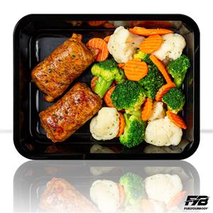 Fuelyourbody Kant en klare maaltijden - Afvallen - Kip - Kipvink - Broccolimix (met kruiden) - 