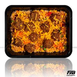 Fuelyourbody Kant en klare maaltijden - Afvallen - Beef - Mexicaanse bloemkool rijstschotel - Beef [LOW CARB] - 