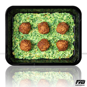 Fuelyourbody Kant en klare maaltijden - Spiermassa - Beef Meatballs - Boerenkool stamppot - Meatballs - 