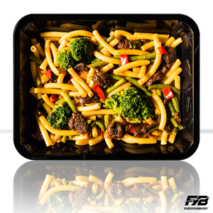 Fuelyourbody Kant en klare maaltijden - Spiermassa - Beef - Macaroni - Beef Teriyaki - Wok groenten - 