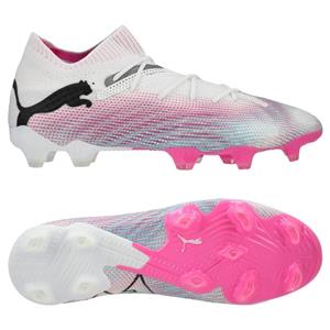 PUMA Future 7 Ultimate FG/AG Phenomenal - Wit/Zwart/Poison Pink Dames