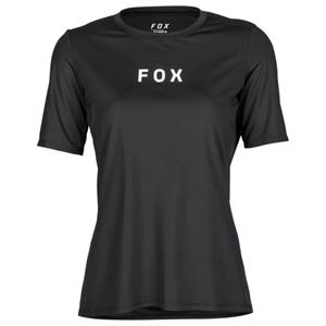 Fox Racing  Women's Ranger S/S Jersey Wordmark - Fietsshirt, zwart