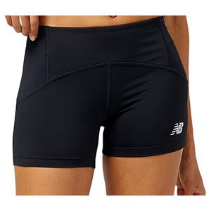 New Balance  Women's Accelerate Pacer Hot Shorts - Hardloopshort, zwart