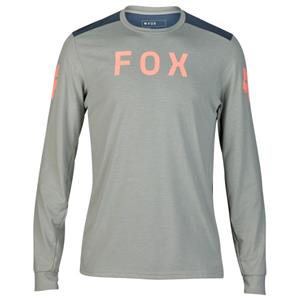 Fox Racing  Ranger Drirelease L/S Jersey Aviation - Fietsshirt, grijs
