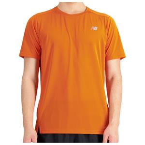 New Balance  Accelerate Short Sleeve - Hardloopshirt, oranje