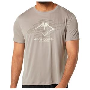 ASICS  Fujitrail Logo S/S Top - Sportshirt, grijs