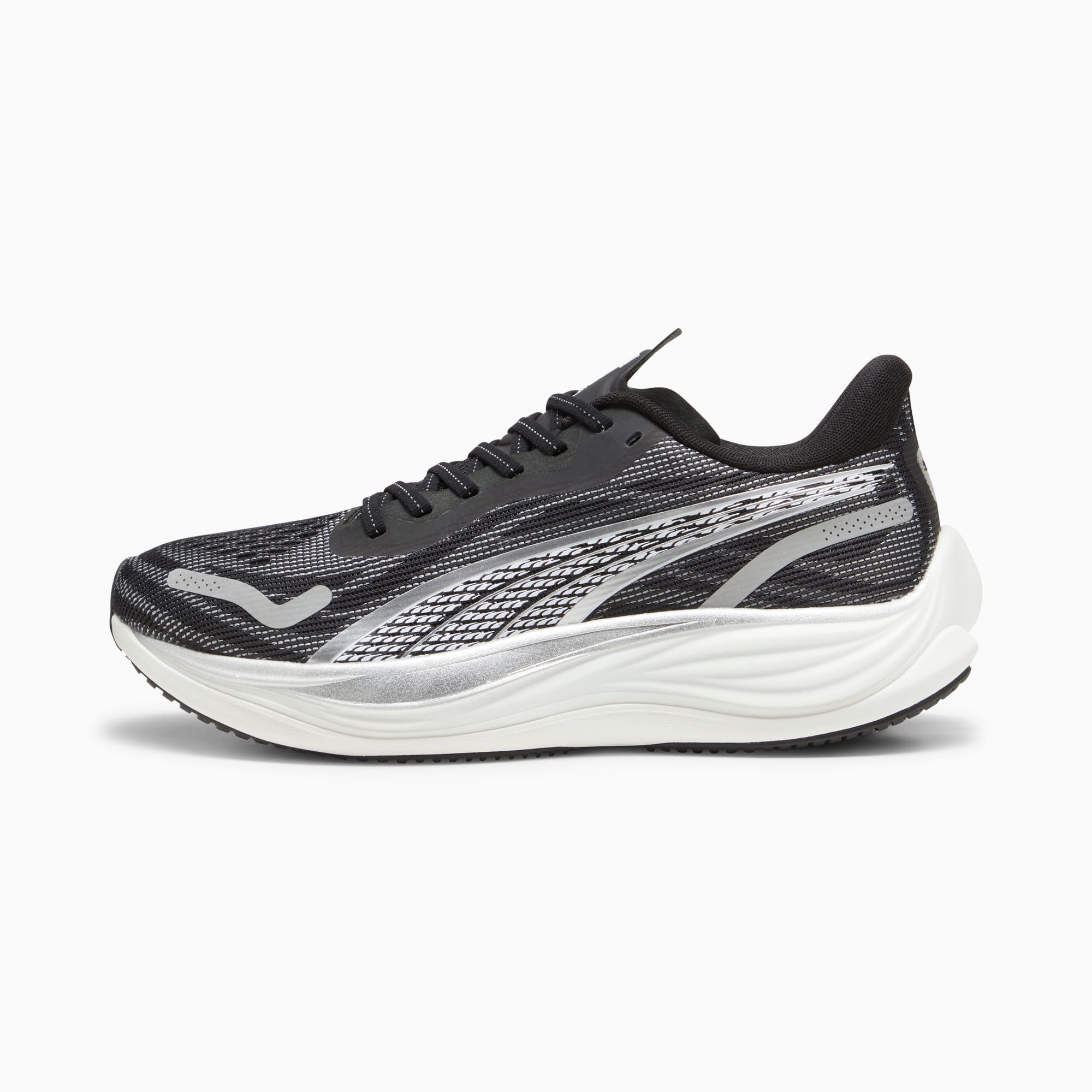 PUMA Velocity NITRO™ 3 hardloopschoenen, Zilver/Zwart/Wit