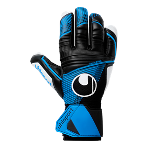 Uhlsport Soft HN Comp Black Fluo Blue - Keepershandschoenen - Maat 11