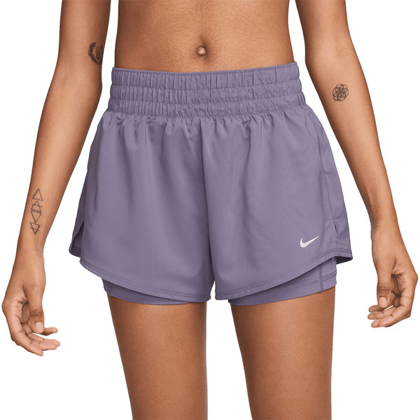 Nike One 2in1 Mid-Rise Short