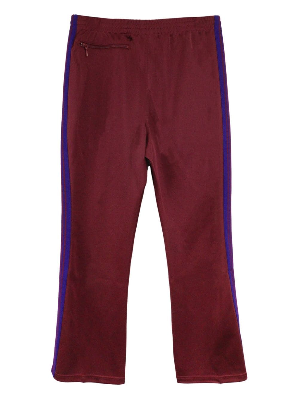 Needles two-tone velour track pants - Rood