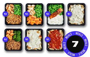 Prep The Food Prep Meals | Kip en vis variatiepakket 1 week