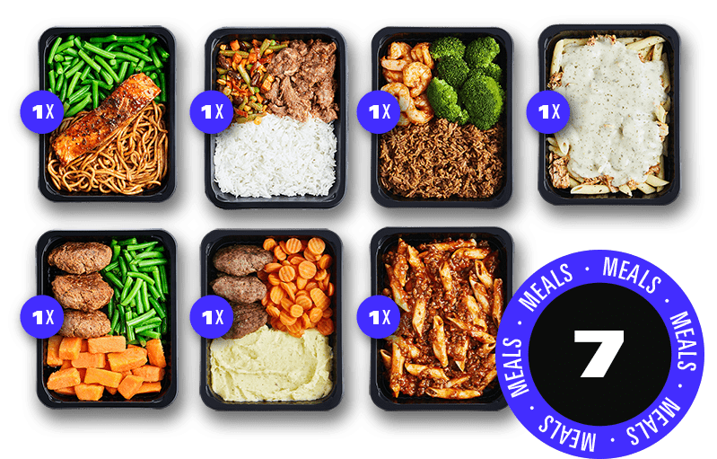 Prep The Food Prep Meals | Vis en pulled beef variatiepakket 1 week