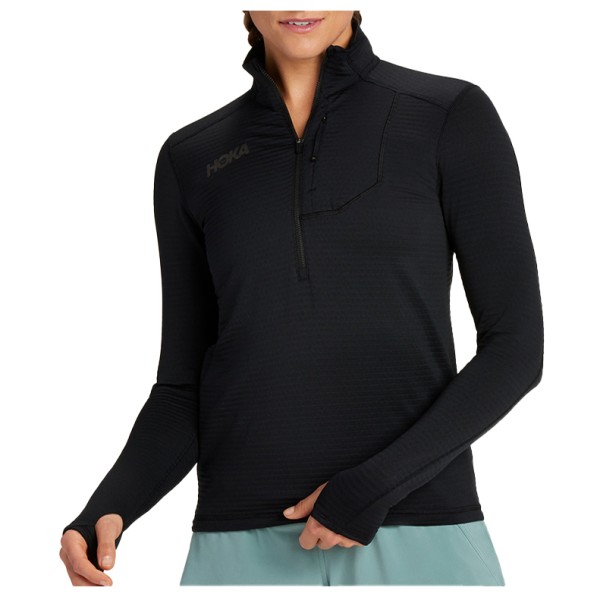 HOKA  Women's 1/2 Zip - Hardloopshirt, zwart