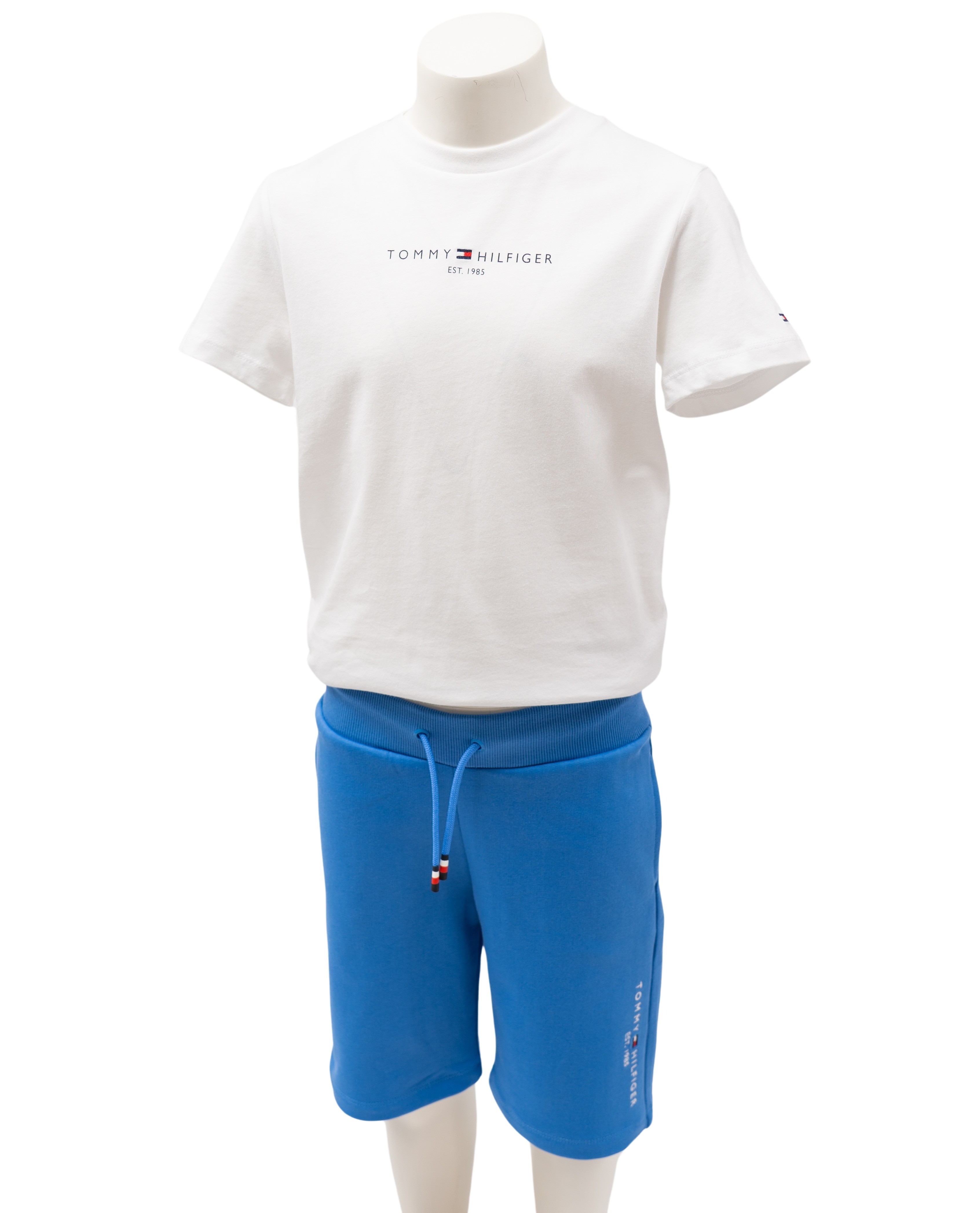Tommy Hilfiger Shirt & Shorts ESSENTIAL SET (Set, Shirt + Shorts) Kinder bis 16 Jahre, Shirt + Shorts