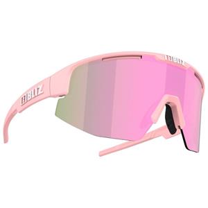BLIZ Active Eyewear Matrix Small Matt Powder Pink Sonnenbrille pink
